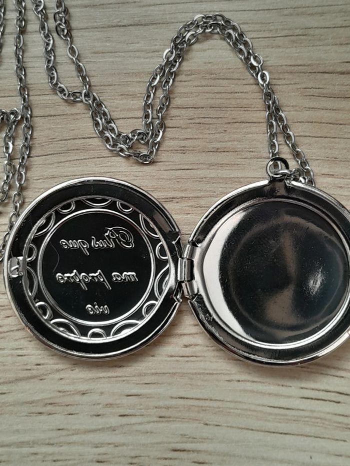 Collier médaillon "Plus que ma propre vie" Renesmée Cullen, Twilight - photo numéro 6