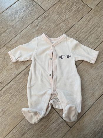 Dors-bien velours rose - 0M-50cm