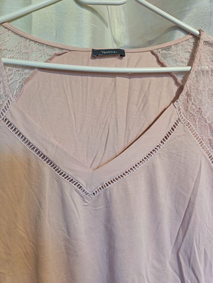 tee shirt saumon de Yessica 48 réf 239 C9 - photo numéro 5