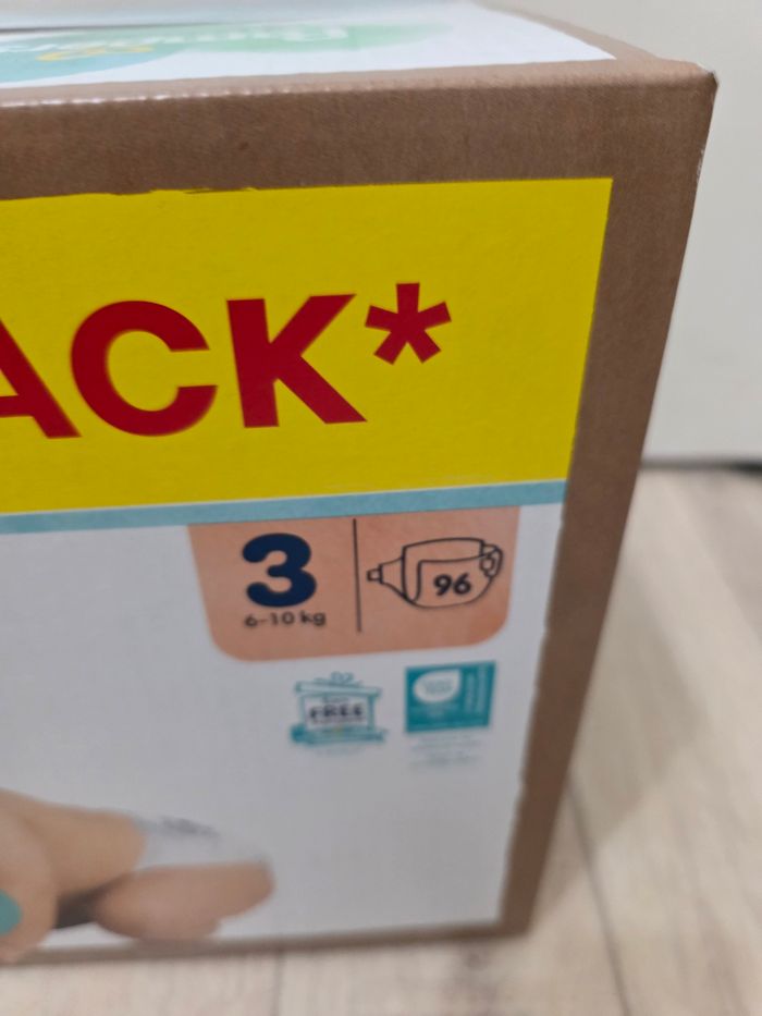 Couche  pampers  harmonie  taille 3 - photo numéro 2