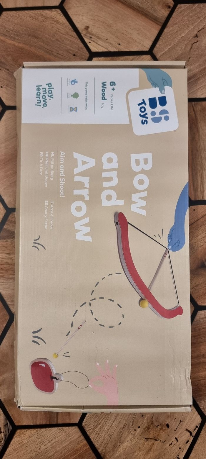 Arc, flèches et cibles en bois NEUF - photo numéro 2