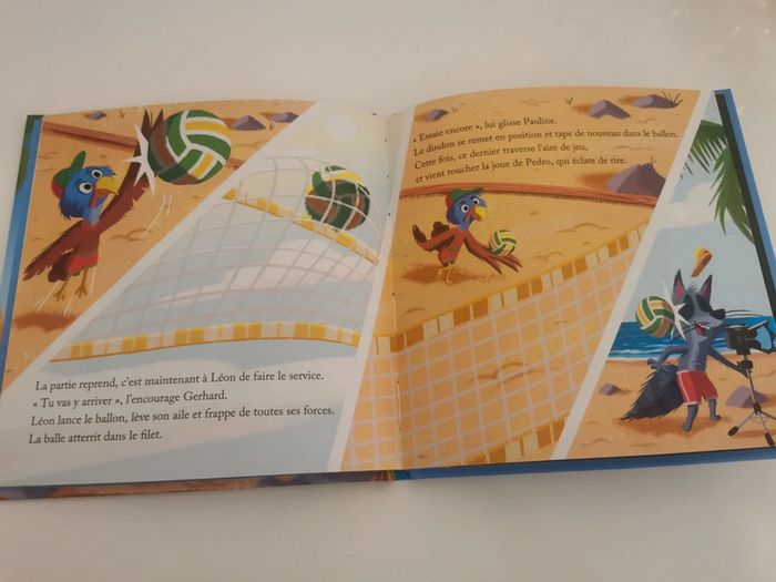 Livre esprit sportif la partie de beach volley hachette jeunesse - photo numéro 3