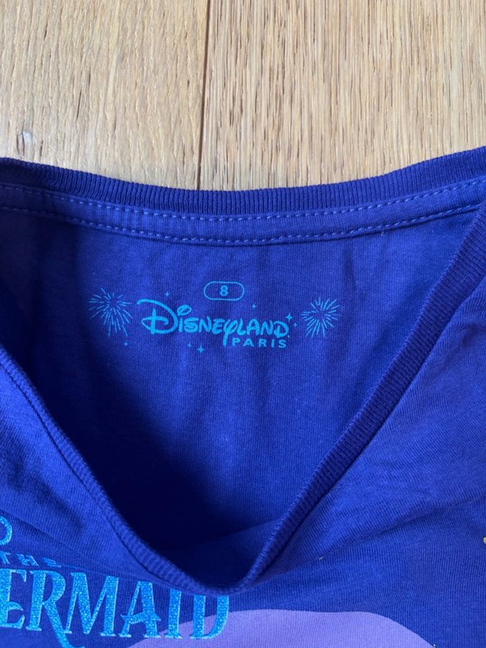 T-shirt Disneyland Paris la petite sirène 8 ans - photo numéro 3