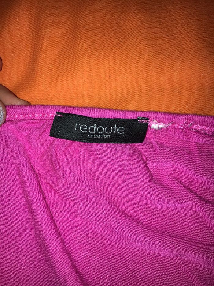 Blouse manches longues la redoute rose - photo numéro 3