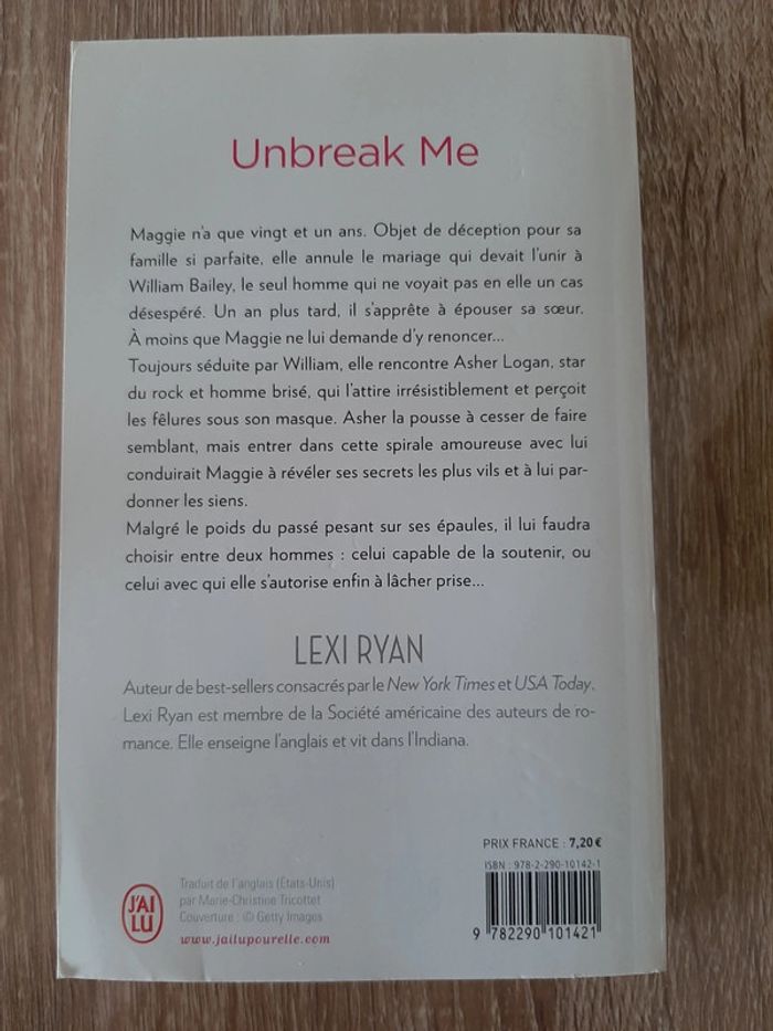 Unbreak Me Tome 1 - photo numéro 2