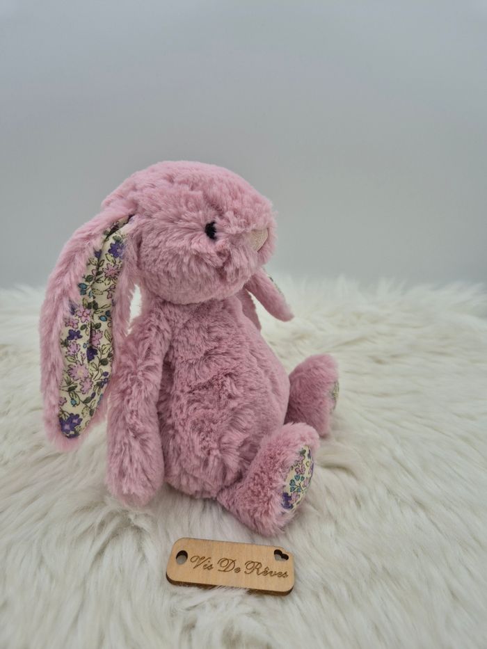 Doudou peluche Lapin Blossom Tulip Pink Bunny jellycat Small - photo numéro 2