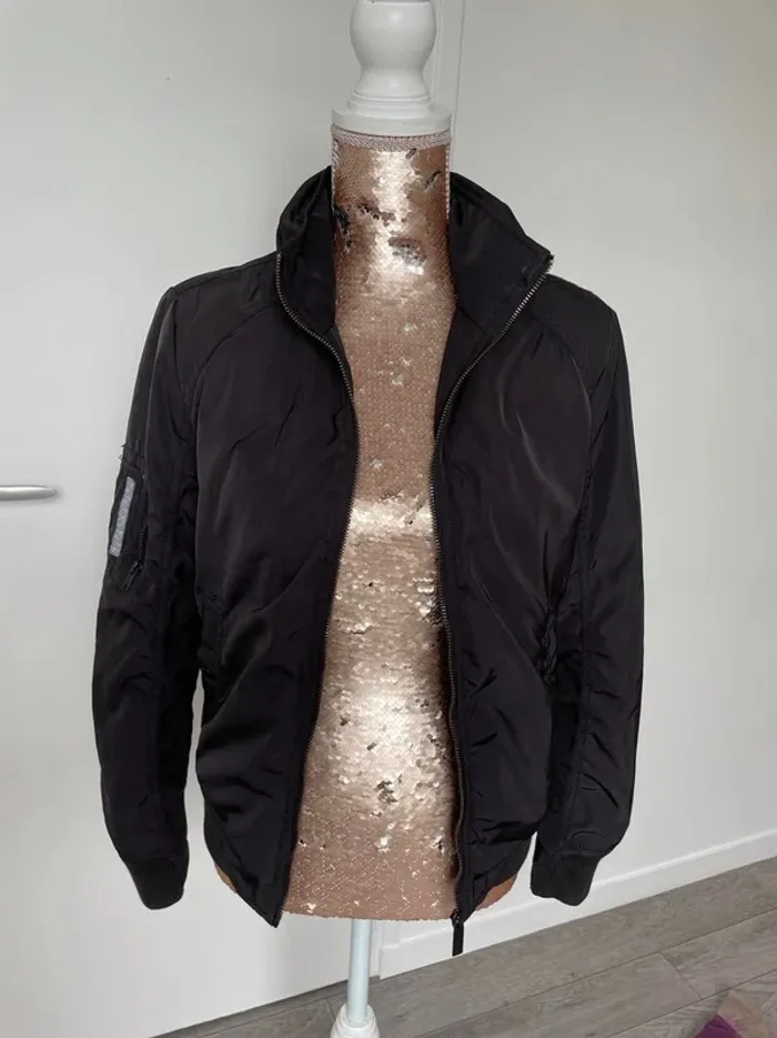 Veste Blouson noir Bonobo taille S