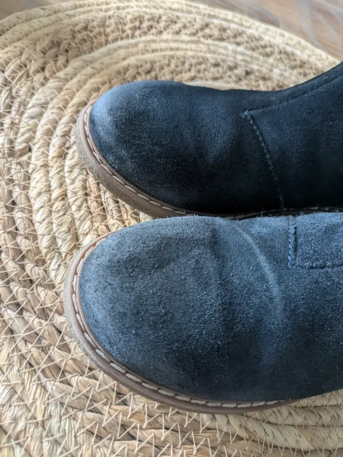 Bottines bleues marines - photo numéro 3
