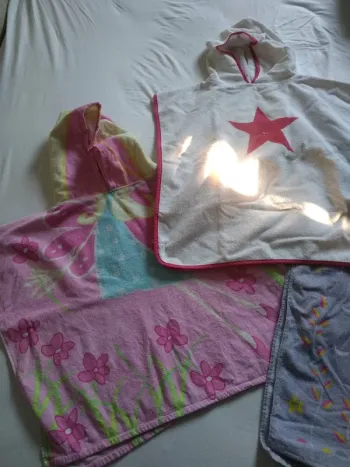 Lot de 3 Capes de Bains