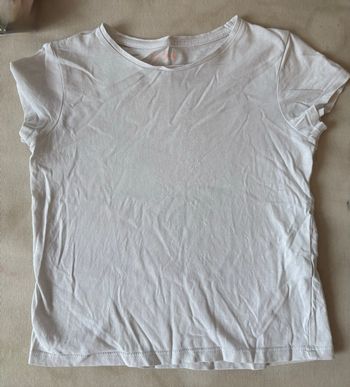 T shirt blanc 8ans