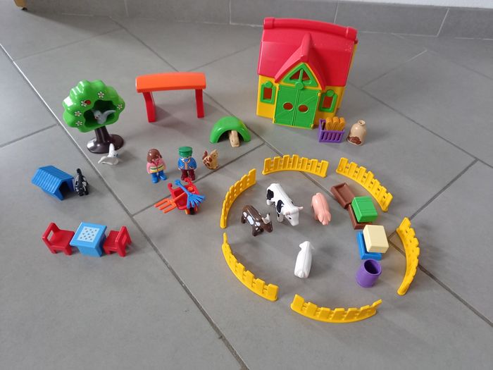Ma première ferme playmobil/ playmobil 1 2 3