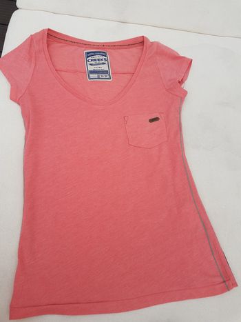 Tshirt corail creeks