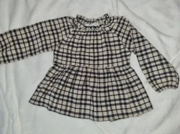 Robe manches longues taille 12-18 mois