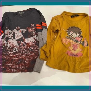 Lot t-shirt garçons 6-8 ans