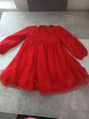Robe Noël orchestra bébé fille