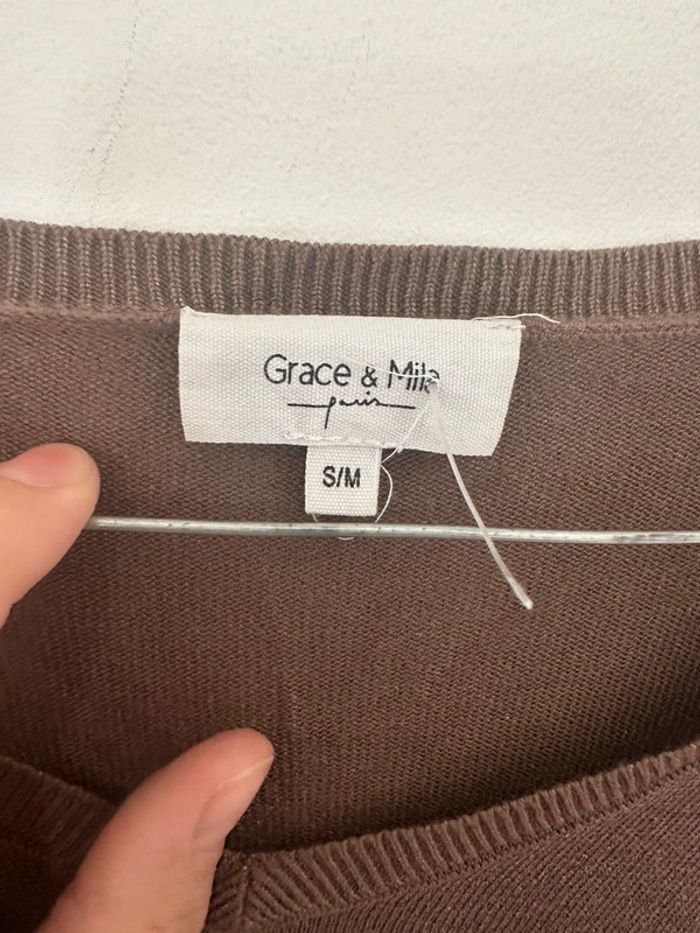 Pull léger grâce et Mila taille S/M - photo numéro 3