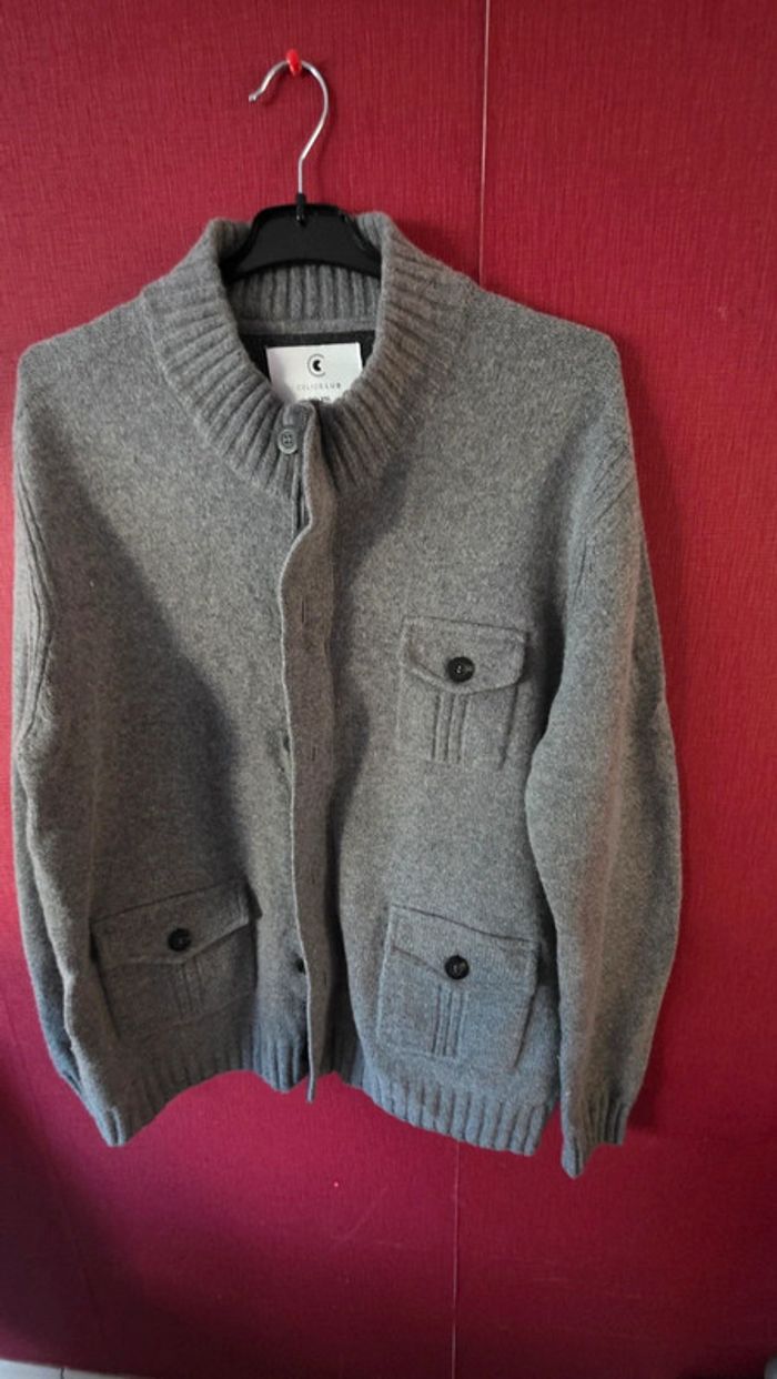 Gilet gris celio - photo numéro 3