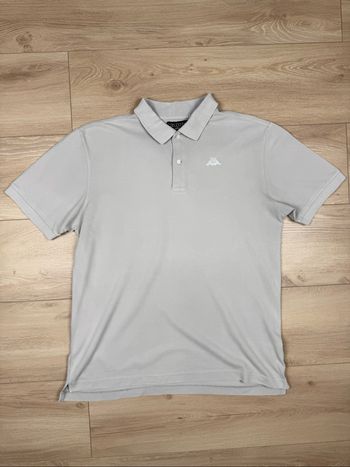 Polo kappa vintage beige XL logo brodé