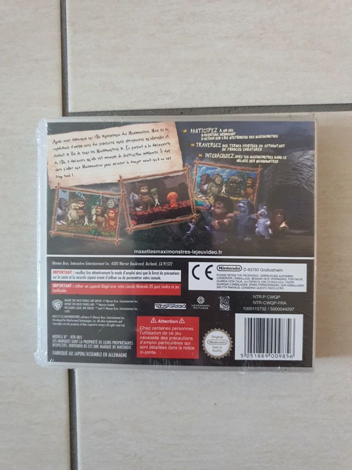 Jeu Nintendo DS max et les maximonstres - photo numéro 2
