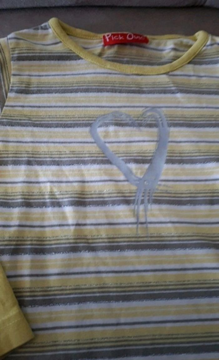 🌸Tee shirt manches longues 3 ans Pic Ouic - photo numéro 4