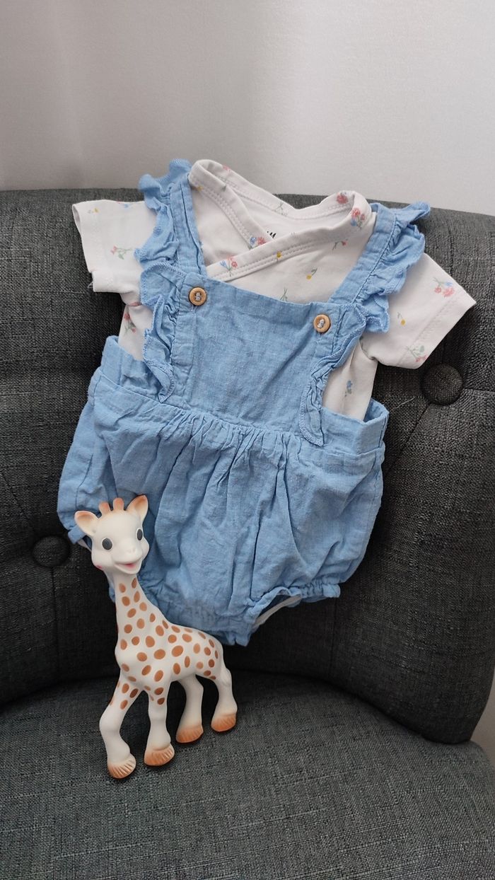 Ensemble bodyshort et body H&M naissance