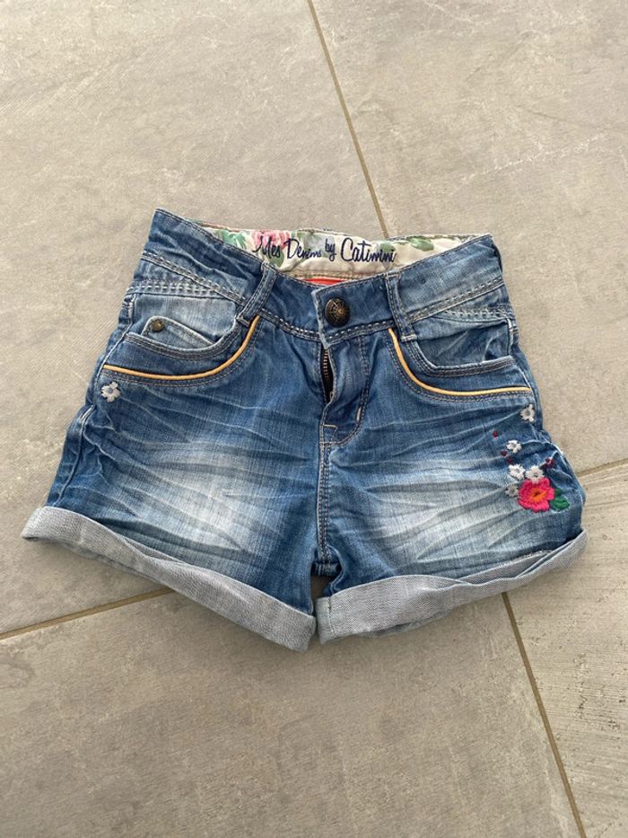 Short en jeans catimini
