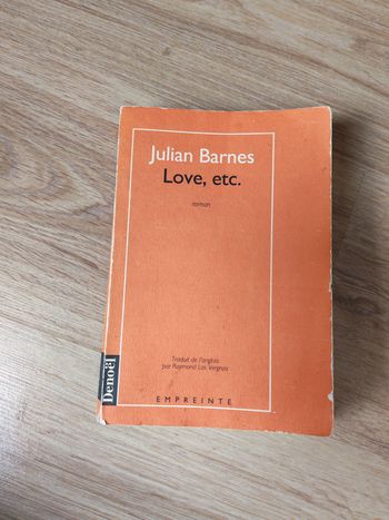 Love, etc., roman de Julian Barnes