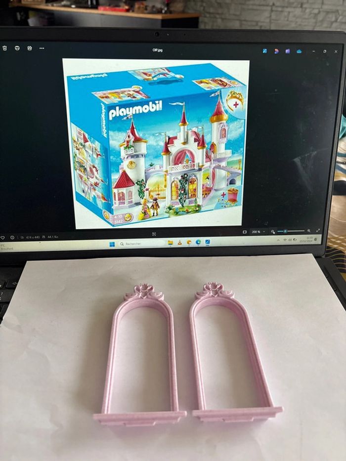 Pièces détachées Bâti fenêtre 30229062 Palais de princesse playmobil 5142