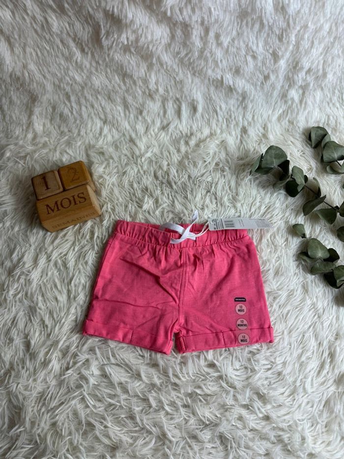 Short rose orchestra taille 12 mois