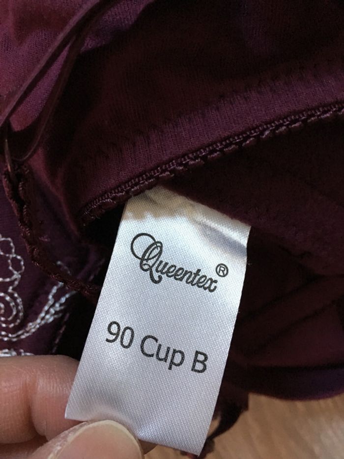 Bustier soutien gorge violet - photo numéro 3
