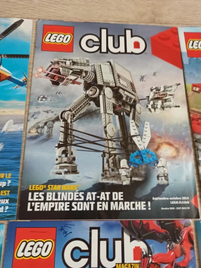 Lot 7 magazines lego - photo numéro 6