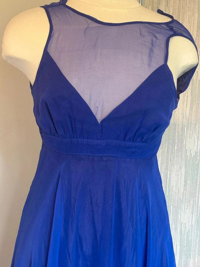 Magnifique robe de cérémonie longue taille 36 marque yvette - photo numéro 2