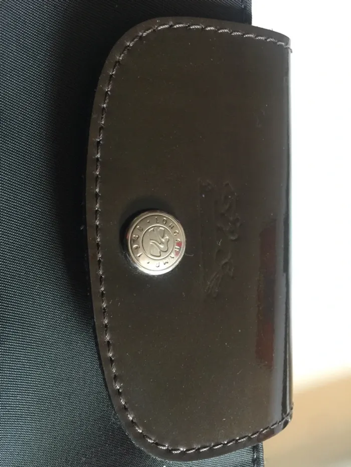 Sac Longchamp bandoulière marron - photo numéro 3