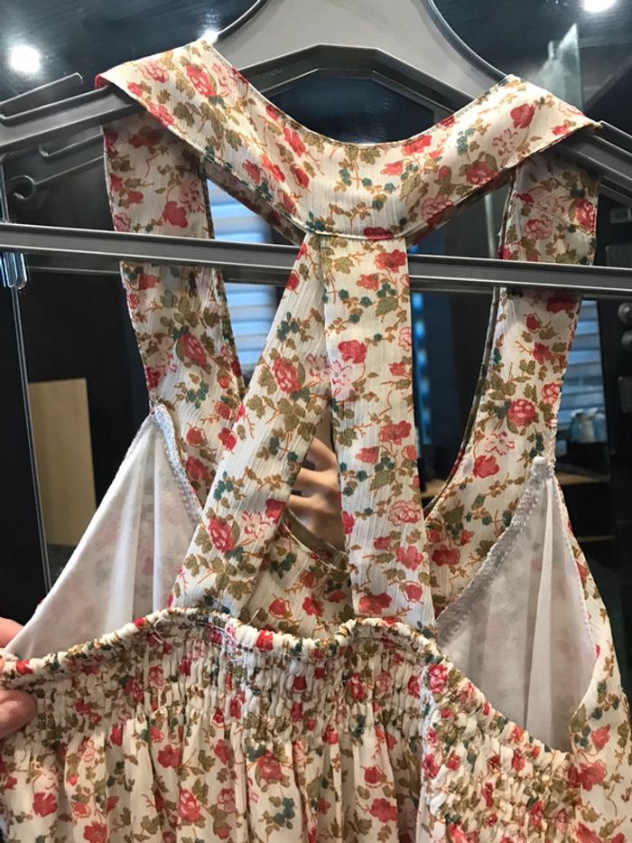 Tunique fleurie femme taille unique - photo numéro 4