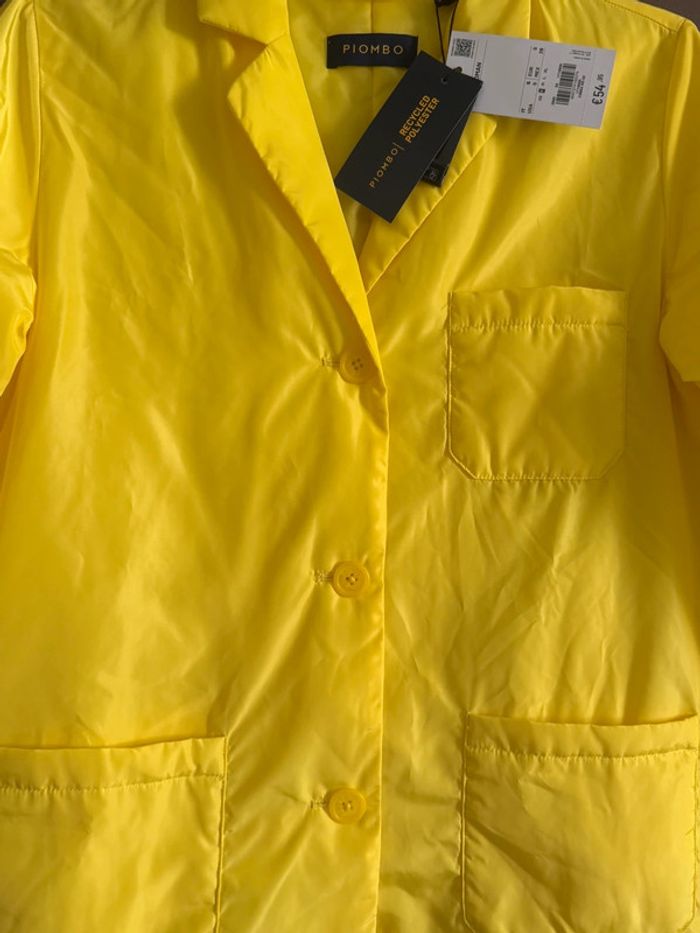Blazer jaune Piombo neuf - photo numéro 6