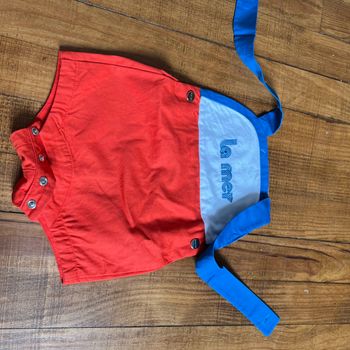 Salopette short jacadi