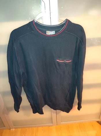 Pull col rond vintage taille M homme Enrico Leoni