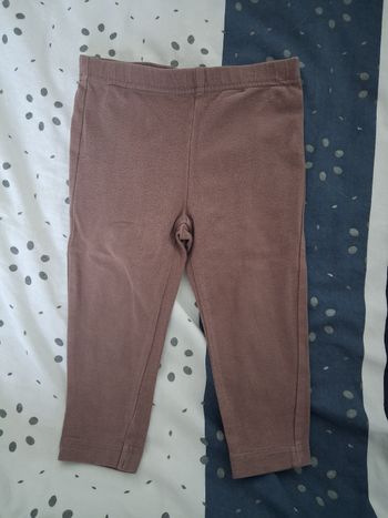 Legging marron 12 mois 