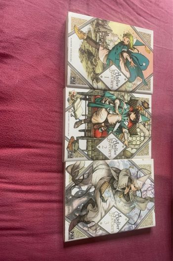 manga l’atelier des sorciers