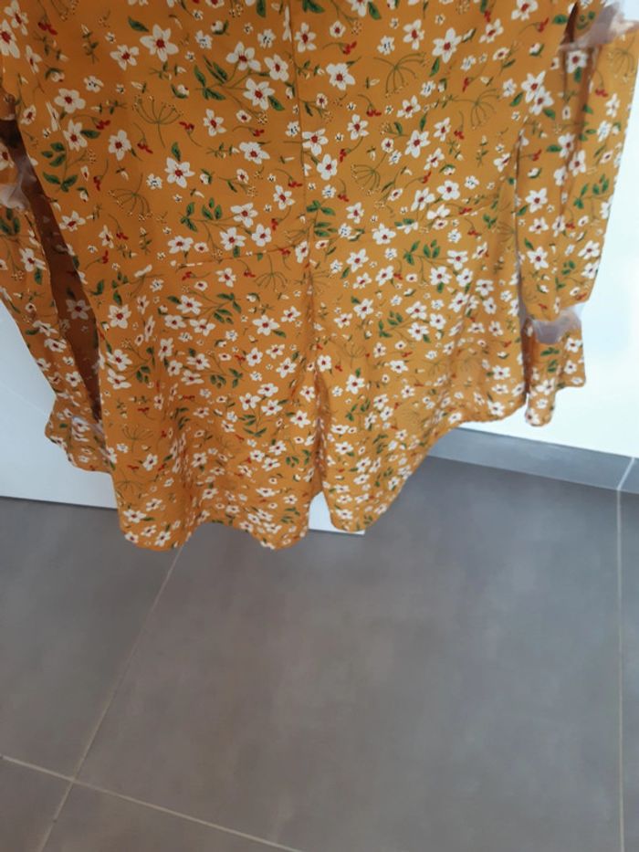 Blouse asymétrique fleurie - photo numéro 7