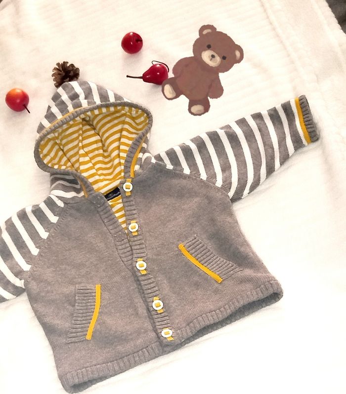 Sergent Major Cardigan Garçon 6 mois . Neuf