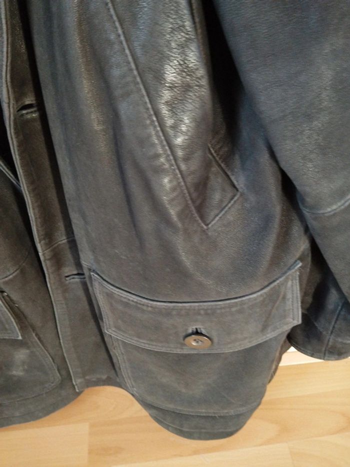 VESTE  CUIR NUBUCK