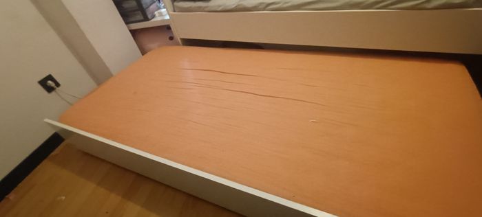 Lit gigogne +2 matelas et draps - photo numéro 4