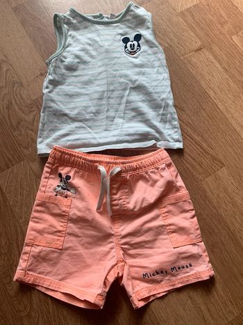 Lot de 2 ensembles Disney taille 18/24 mois