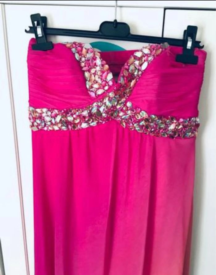 Robe soirée strass taille L - photo numéro 2