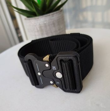 Ceinture militaire ajustable noir