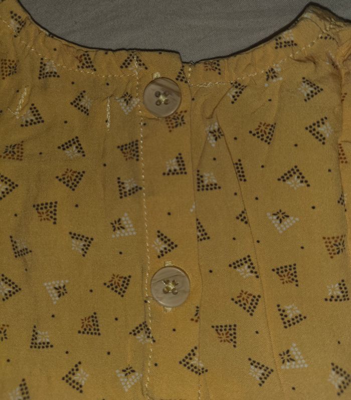 Robe MC jaune 6 mois - photo numéro 3