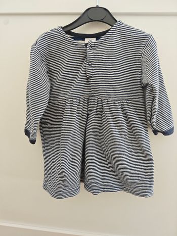 Robe marinière petit bateau 12 mois