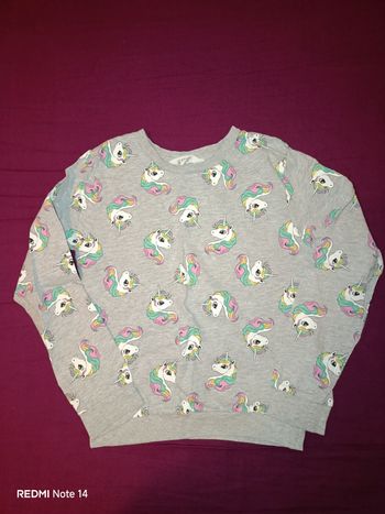 Pull fin licorne