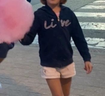 Veste bleue marine à pois Okaidi - 6 ans